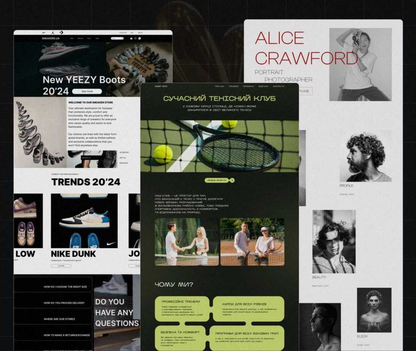 Создание сайтов под ключ/Разработка бюджетных сайтов/Продвижение сайта