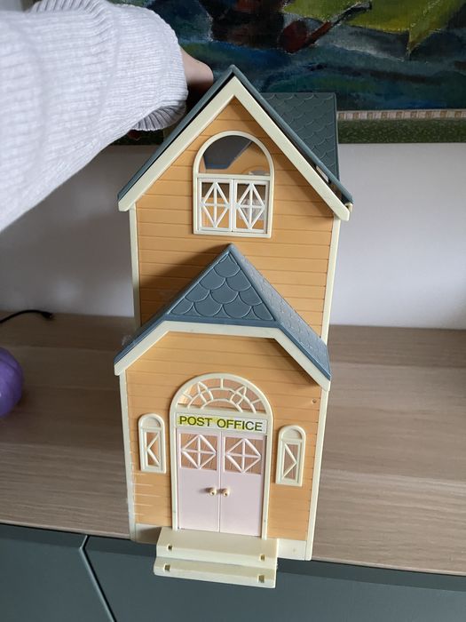 Zabytkowy domek Urząd Pocztowy Maple Town, domek vintage, vinage