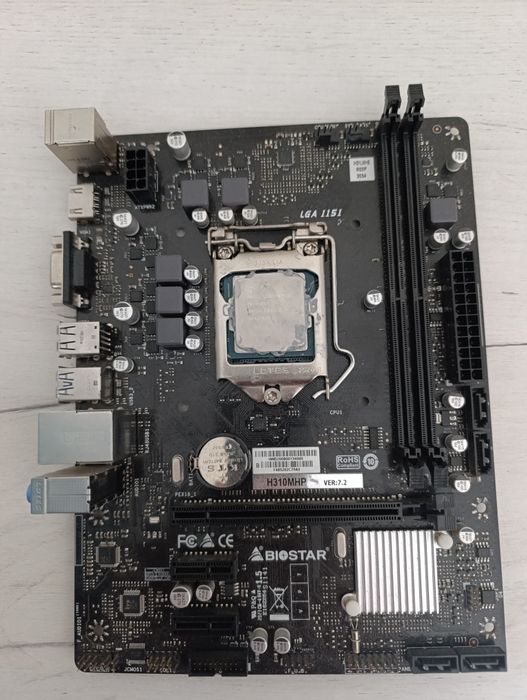 Материнська плата Biostar(H310MHP) s1151 + i5 -9400f