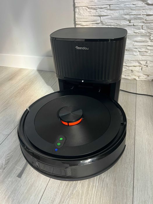 NOWY Robot odkurzający ze stacją opróżniającą 2-w-1 Teendow D10S MAX