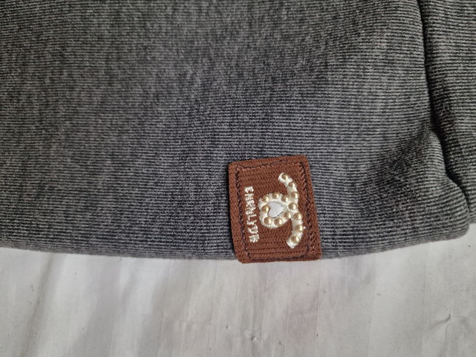 Legginsy dziewczęce ocieplane zimowe  140cm