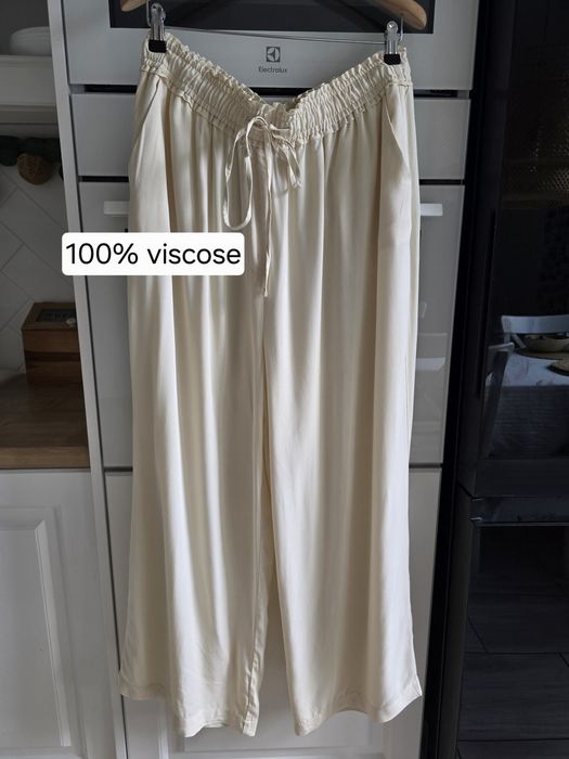 Spodnie nowe Reserved wiskoza na gumce letnie przewiewne szerokie