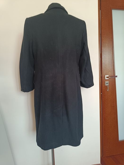 Elegancki płaszcz damski welna kaszmir