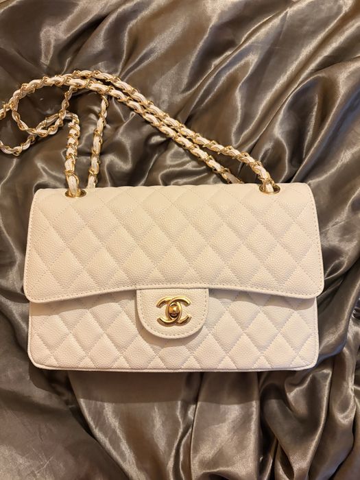 Chanel torebka caviar skóra naturalna