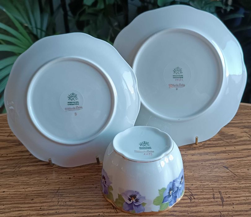 Porcelanowy serwis kawowo herbaciany Rosenthal, Viktoria Luise.