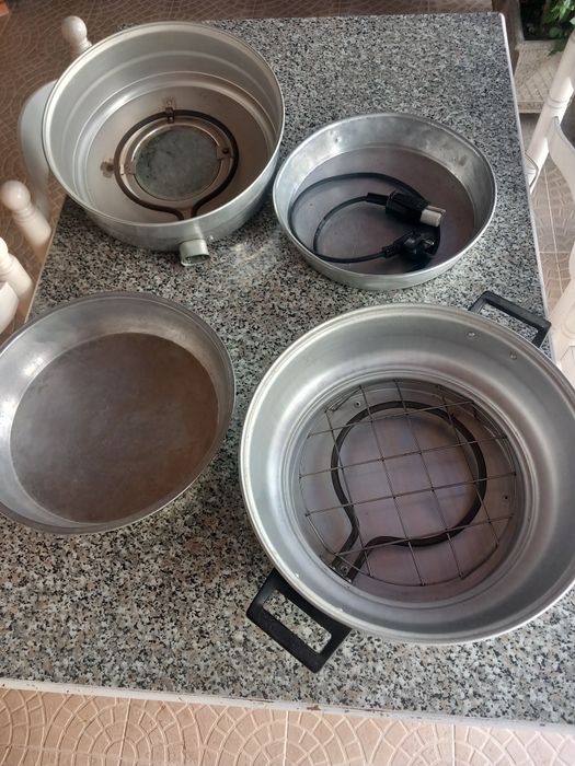 Mini forno eléctrico, patusca.