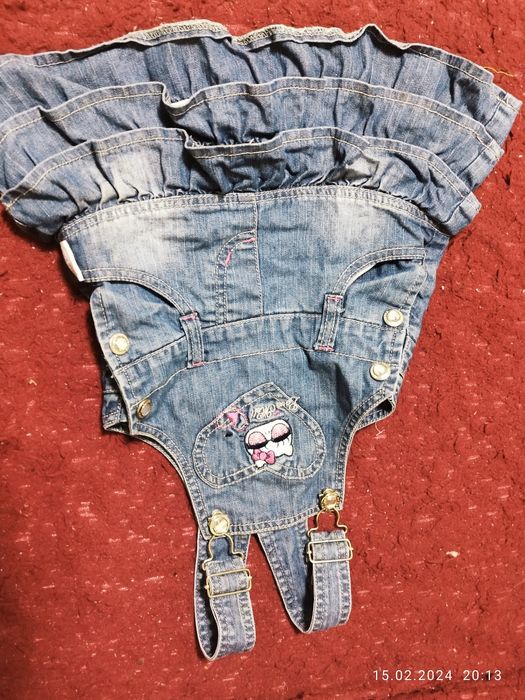 Сарафанчик джинсовий