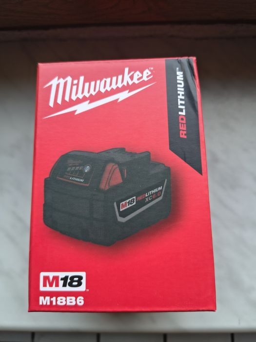 Bateria akumulator Milwaukee m18 6ah nowa