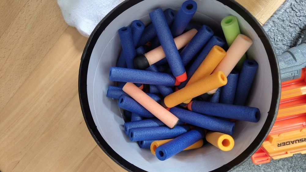 Zestaw pistoletów nerf + strzałki