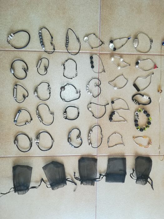 Conjunto TODAS Pulseiras e Colares - Vários
