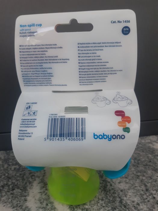 Butelka Babyono Kubek niekapek z miękkim ustnikiem 180 ml