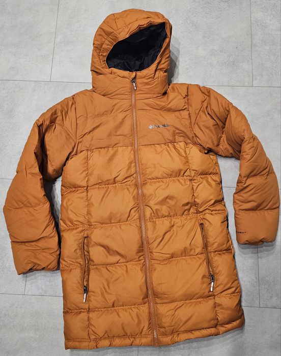 пуховик для хлопця columbia Boys' Hunt Ridge Down Jacket 160 cm