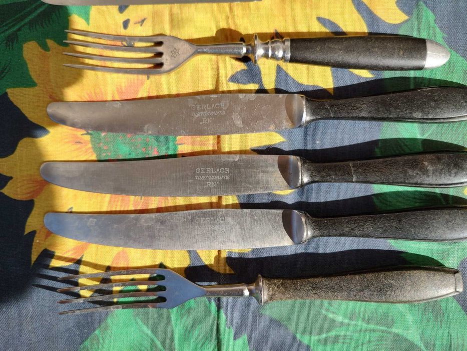 Sztućce Gerlach bakelit 8 szt