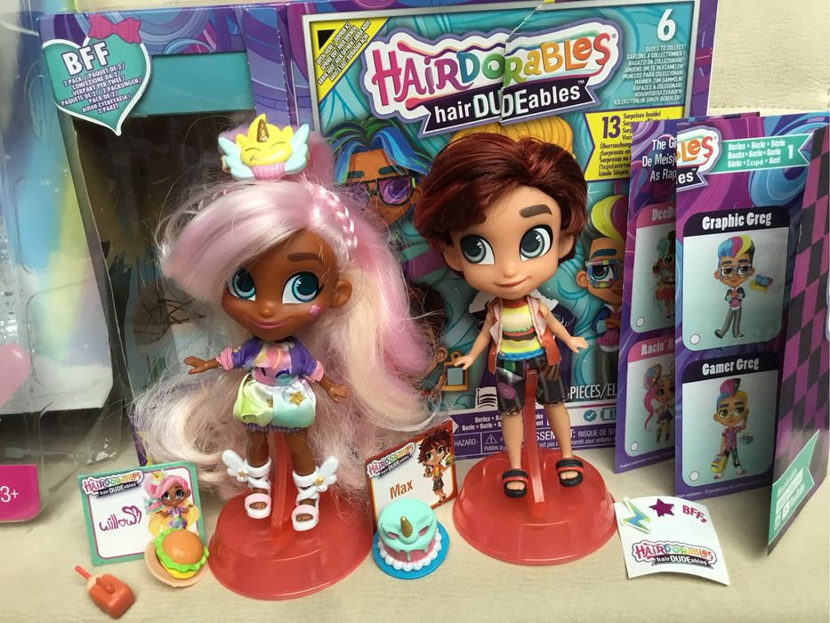 Hairdorables Lol світиться Astro Mga з коробками дон дівчинка рассвєт