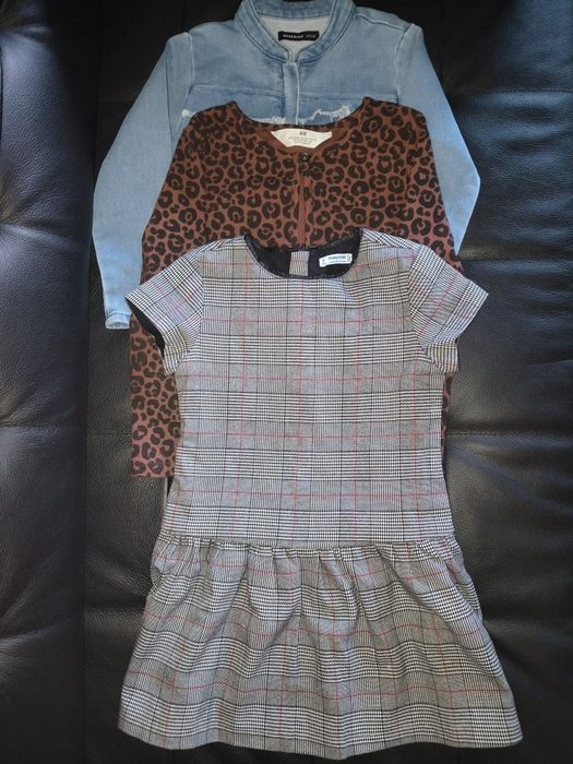 Ubranka dla dziewczynki 110/116 - Reserved, H&M, Zara, Mayoral