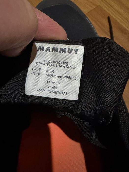 Кроссовки для трекинга Mammut  Gore-tex