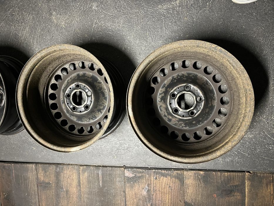 4 felgi stalowe 16 Mercedes c klasa w203