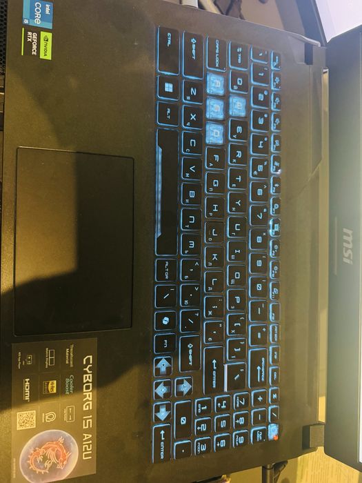 Ігровий ноутбук MSI Cyborg 15 A12U / IPS 144Hz / Core i5