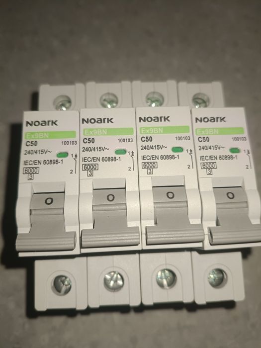 Автоматичний вимикач 50 А ENEXT NOARK