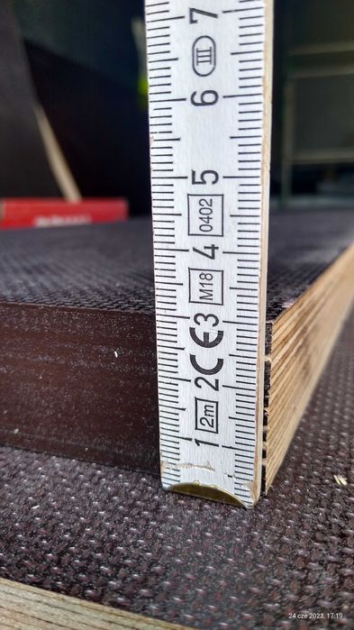 30mm Sklejka 250x27cm nowa półka PODŁOGA szalunek STOPNIE podest REGAŁ