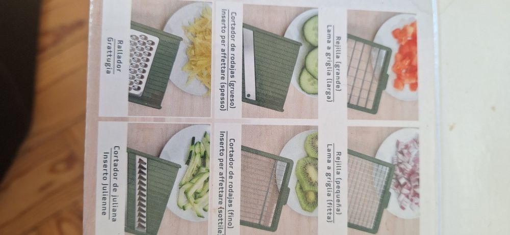 Mandolina multifunções