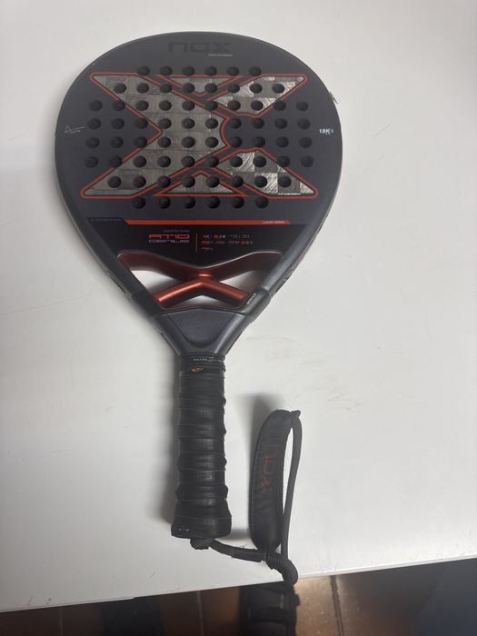 Raquete Padel Nox Tapia 18k 2025