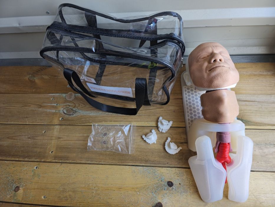 SIMEDU trenażer fantom do nauki intubacji dotchawiczej z zębami