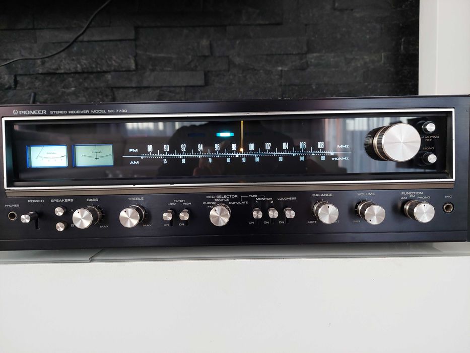 Ampiltuner Pioneer SX 7730 Czarny Vintage