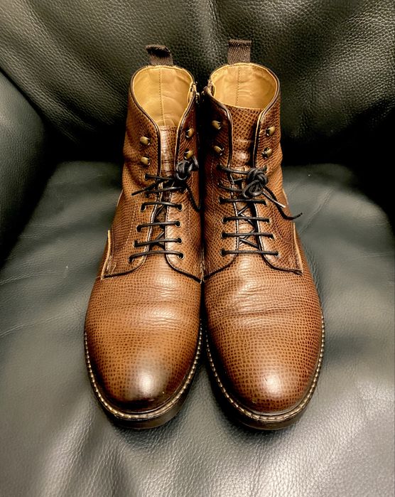 Botas em Pele Massimo Dutti
