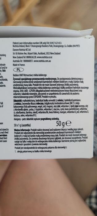Wzmacniacz mleka kobiecego