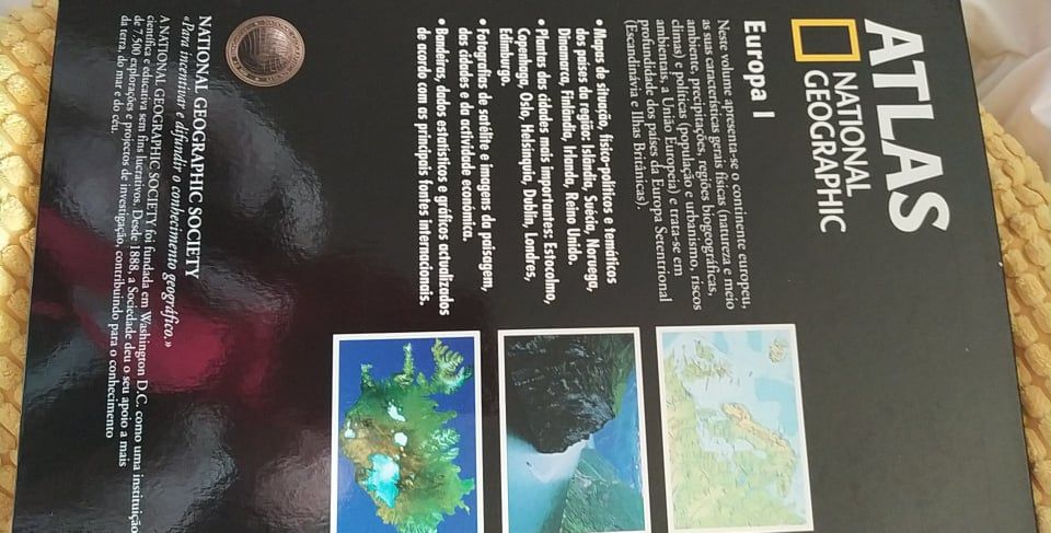 Atlas National Geographic - Europa I, II, III (3 vol)