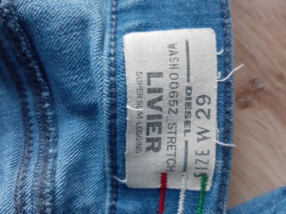 Spodnie jeansowe DIESEL damskie