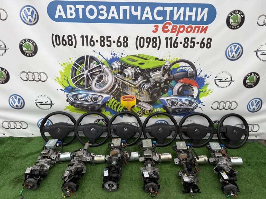 Блок управління електро підсилювача Opel Combo Corsa C Штурвал / електропідсилювач Опель Комбо Корса Ц