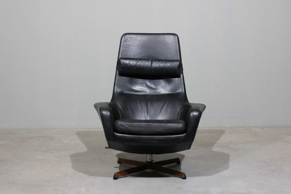 Poltrona com pousa pés Madsen & Schubell | Modelo MS-30