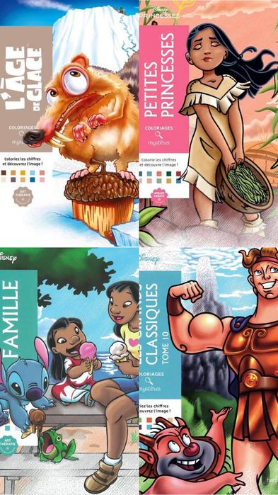 Акция! Раскраска Дисней Двойные Развороты и другие