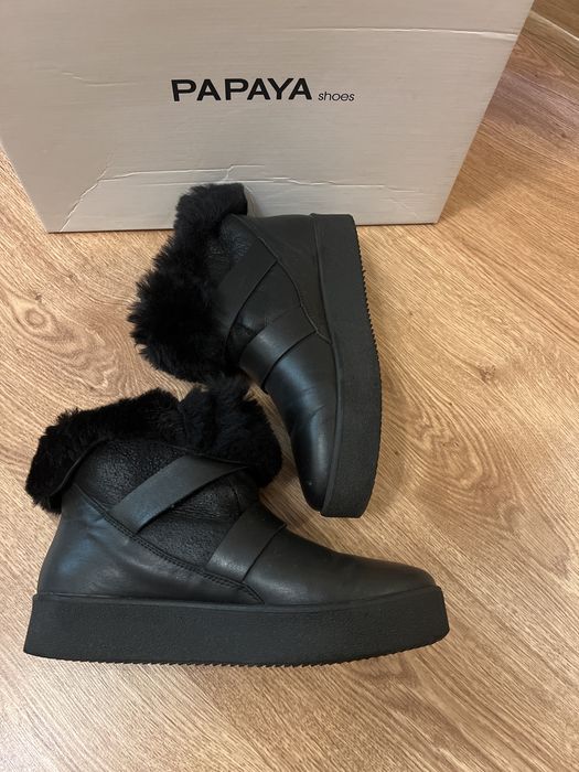 Уггі від Papaya ,шкіра 37(23,5см)