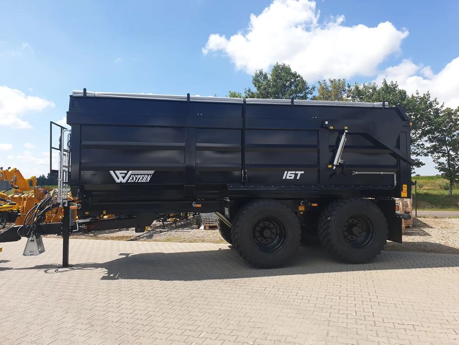 WESTERN WF16T  Przyczepa skorupowa NOWA