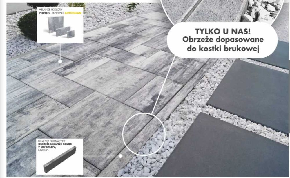 nowość! Obrzeże Dekoracyjne MELANŻE I KOLORY firmy DROGBRUK