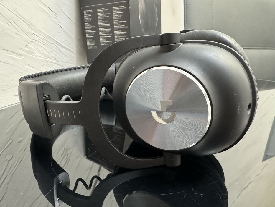 Słuchawki gamingowe Logitech PRO bardzo dobry stan świetna jakość
