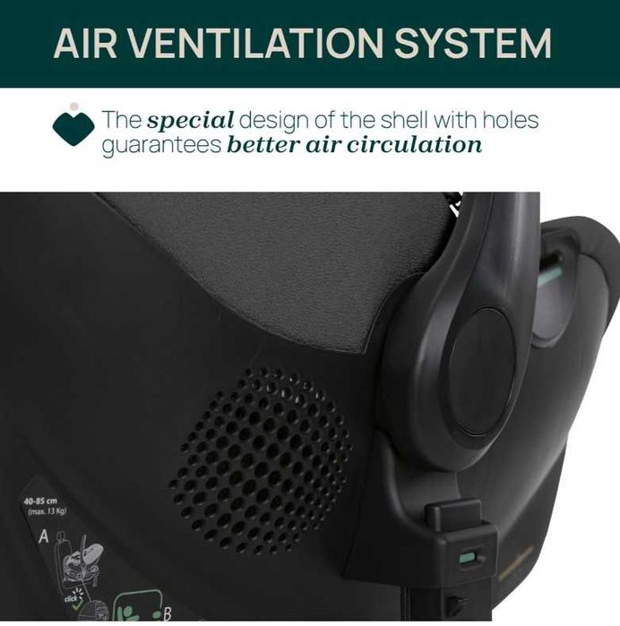 Cadeira auto Kory Plus Air I-Size (40-85 CM)