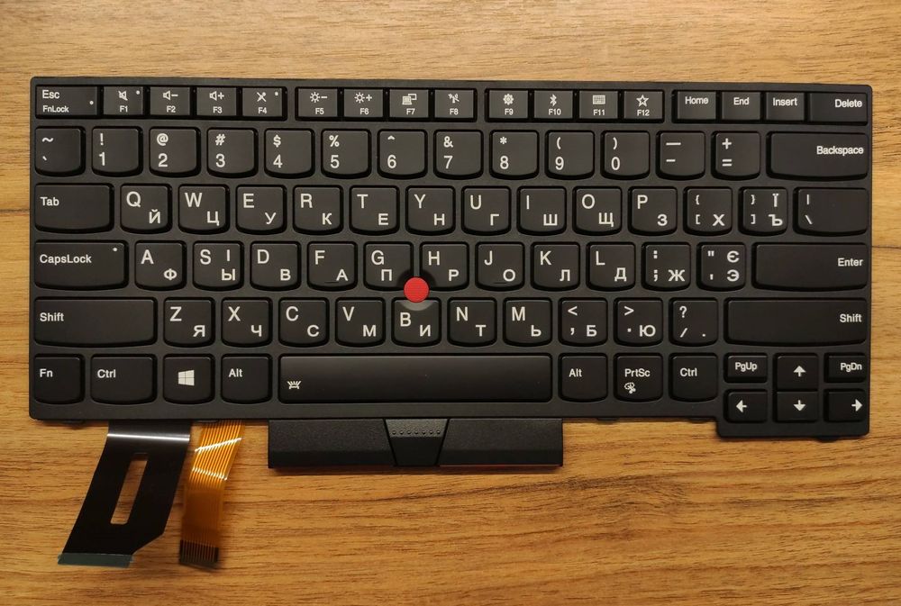 Клавіатура Lenovo thinkpad e480 e485, l380 l480, t480s, e490, e495, r4