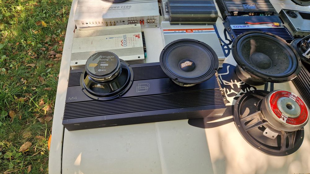 Підсилювачі 4х канальні різні