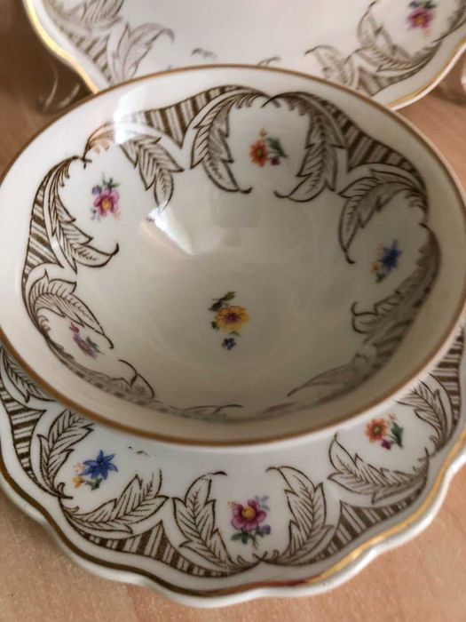 Чайная тройка Lichte VEB Германия.