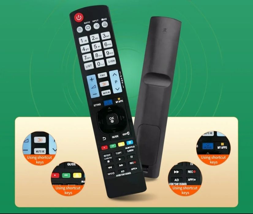 LG Universal Remote Control64862462652674123