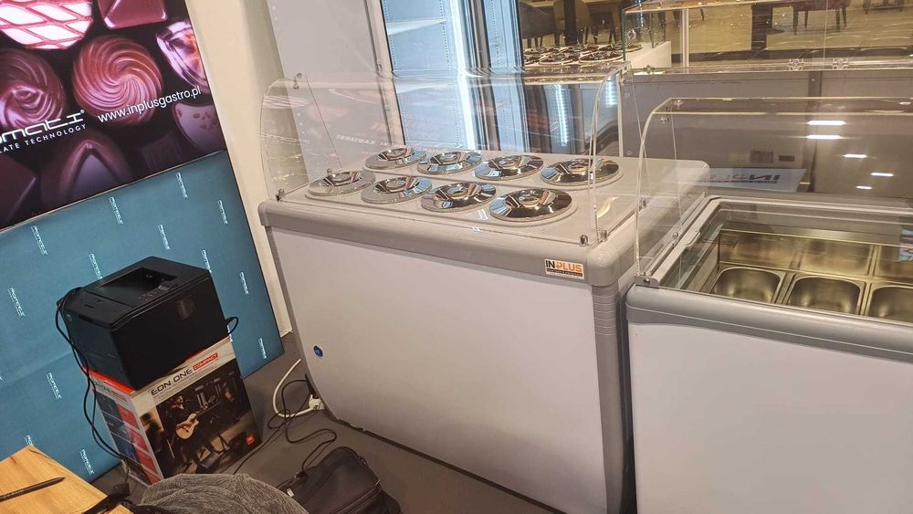 NOWY dystrybutor 6 do lodów witryna lody konserwator GLOBO RETRO 230