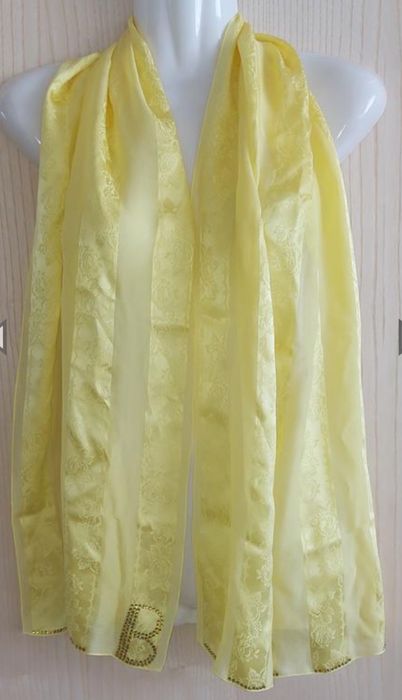 Шарф жіночий жовтий