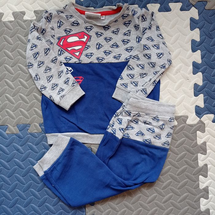 Dres 92 Superman chłopiec bluza spodnie