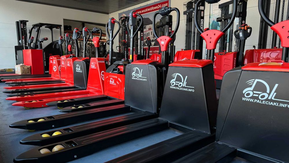Wózek widłowy klasy premium Elektryczny Paletowy/Paleciak *GWARANCJA*