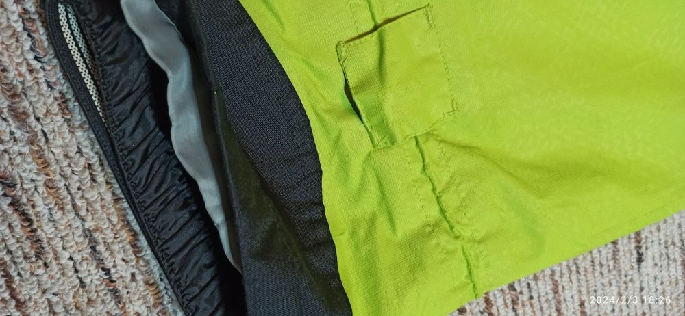 Spodnie zimowe 116 neonowe