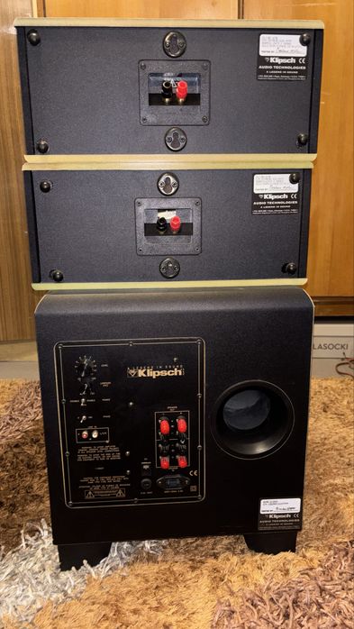kino domowe głośniki klipsch